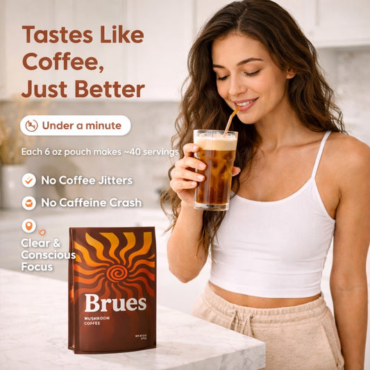 Brues Mushroom Coffee