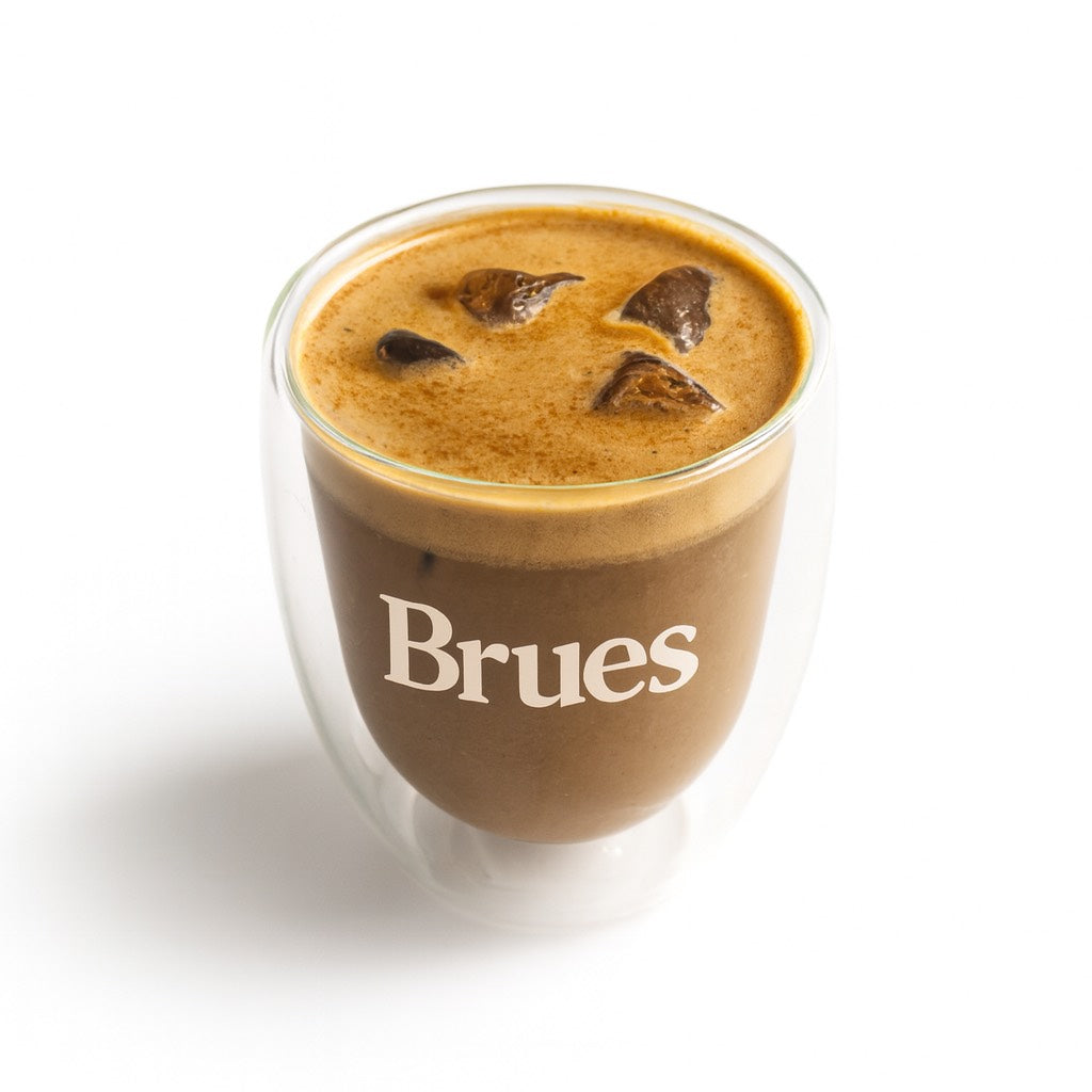 Brues Original Clear Coffee Cup 6 0z