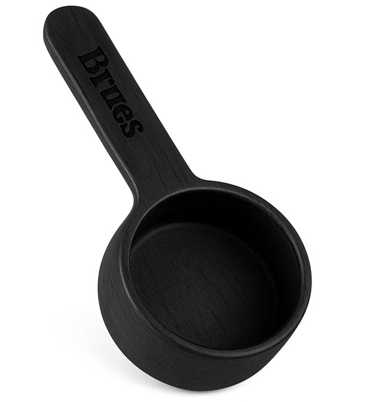 Brues Black Wooden Coffee Scoop
